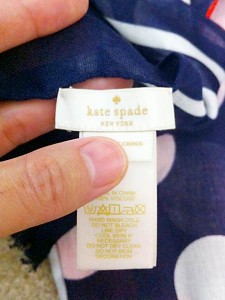 Kate Spade スカーフ