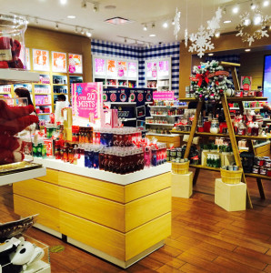 Bath and Body Works 店内の様子