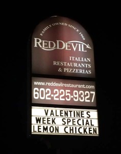 アリゾナの美味しいレストラン Red Devil（レッドデビル）