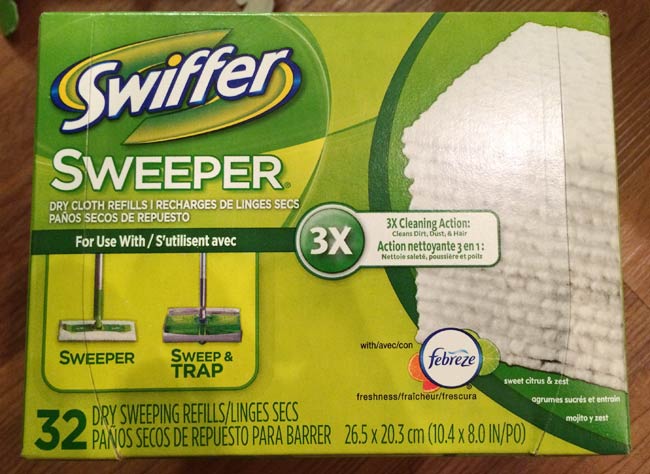 アメリカ版クイックルワイパーのSwiffer® Sweeper