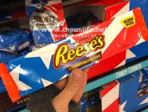 HERSHEY'S（ハーシーズ）のReese's リーシーズ ピーナッツバターカップ（アメリカ独立記念日限定デザイン）