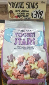 トレーダージョーズのお菓子（Yogurt stars）