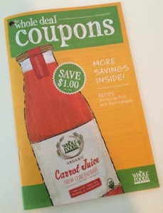 ホールフーズのクーポン