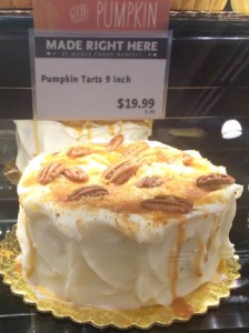 Wholefoodsのパンプキンケーキ