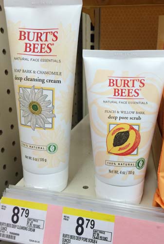 Burts Bees のクレンジング