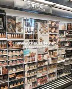 Walgreens L'OREALのコスメ売り場