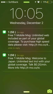 T-mobileの海外ローミングは無料で超オトク！