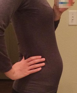 妊娠13週目（+1d）の写真