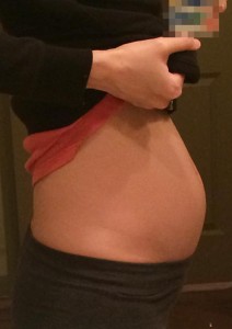 妊娠14週目（+1d）の写真
