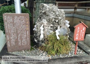 日本国歌にもある「さざれ石」は健軍神社にもある