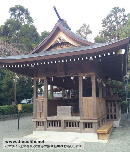 健軍神社にお祀りされている神様方