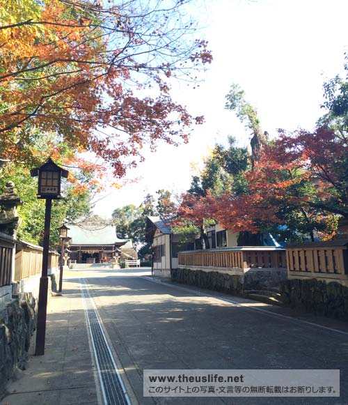 健軍神社の境内へ続く入口