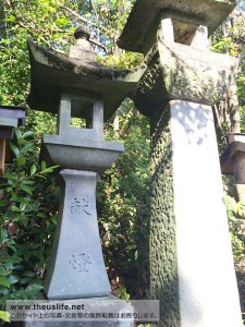 健軍神社の境内へ続く入口