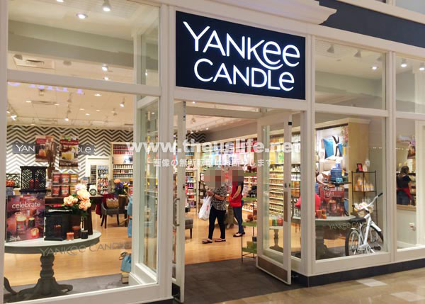 アメリカでお土産が買えるお店（Yankee Candle）