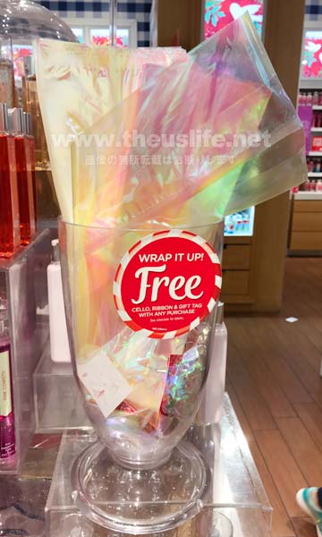 Bath and Body Works のギフトラッピング