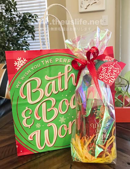 Bath and Body Works のギフトラッピング