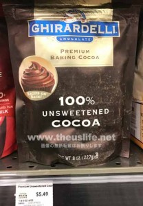 Ghirardelli（ギラデリ）100% unsweetened ベーキングココア