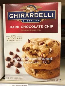Ghirardelli（ギラデリ）のダークチョコレートチップクッキー作成セット