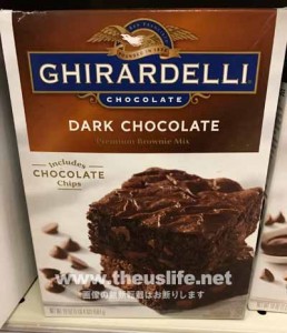 Ghirardelli（ギラデリ）のダークチョコレートブラウニー作成セット