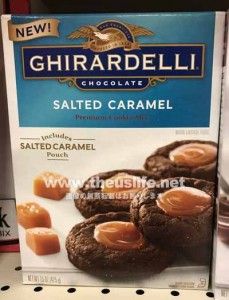 Ghirardelli（ギラデリ）の塩キャラメルクッキー作成セット