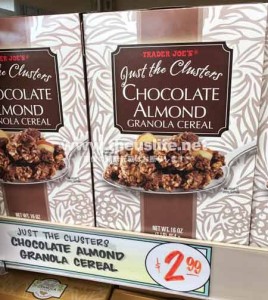 traderjoes チョコレートアーモンドシリアル