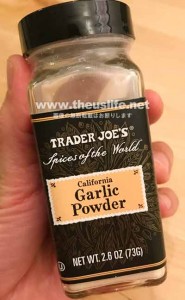 trader joes ガーリックパウダー
