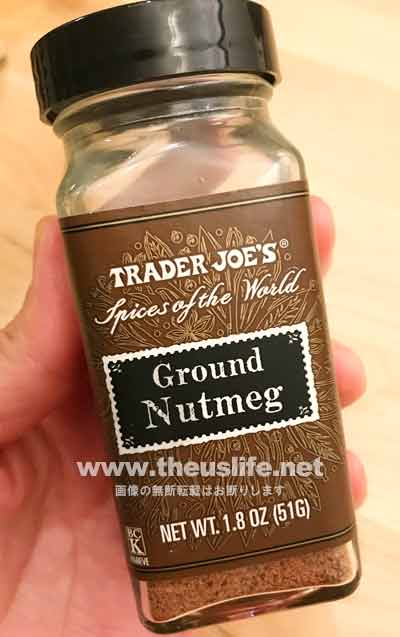 trader joes グラウンドナツメグ