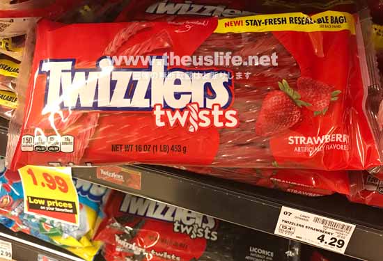 Twizzlers（トゥウィズラーズ）ピンク