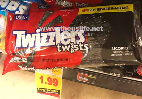 Twizzlers（トゥウィズラーズ）黒