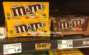 箱入りのm&m's チョコレート