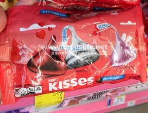 バレンタイン限定のキスチョコレート