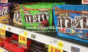 アメリカのチョコレート m&m's