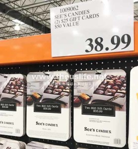 See's Candies の商品券