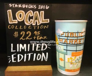 スターバックス一号店限定パイクプレイスマーケット陶器タンブラー