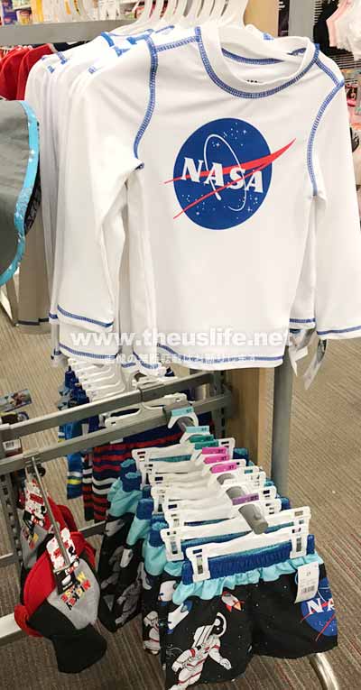 ターゲットのNASA関連の服