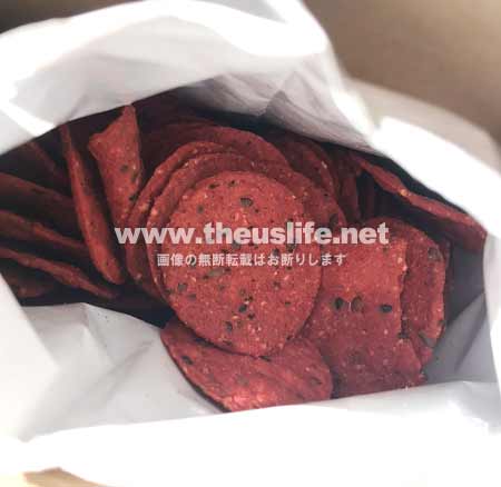 Traderjoes 3seed beets cracker 中身