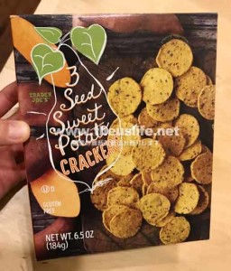 Traderjoes 3seed sweetpoteto cracker