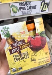 Traderjoes Fruitscrush ベビーフードパッケージ