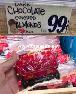traderjoes Chocolate covered almonds