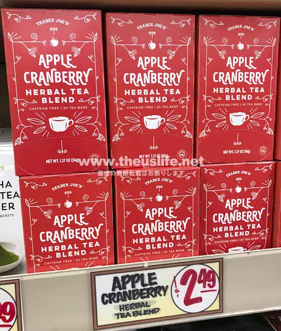 Traderjoes アップルクランベリーティー