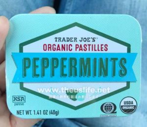 traderjoes organic peppermints