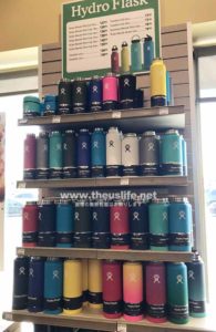 ホールフーズマーケットのハイドロフラスクボトル売り場