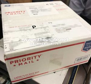 アメリカUSPSから日本へ荷物を送る