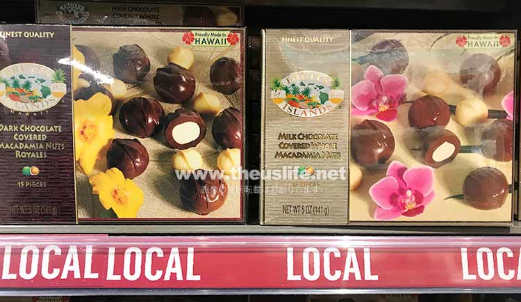 Wholefoods Hawaii マカデミアナッツチョコレート（箱入り）