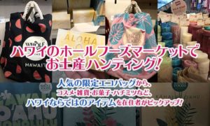 ハワイホールフーズマーケット（クイーン店）のお土産特集