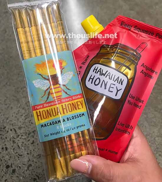 Wholefoods Hawaii スティックタイプのハチミツ